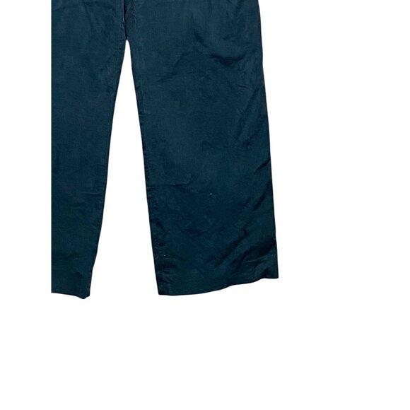 Marc Jacobs Corduroy Wide Leg Pants Teal Green Size 32 - Picture 5 of 11